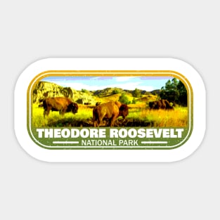 Theodore Roosevelt National Park, America Sticker